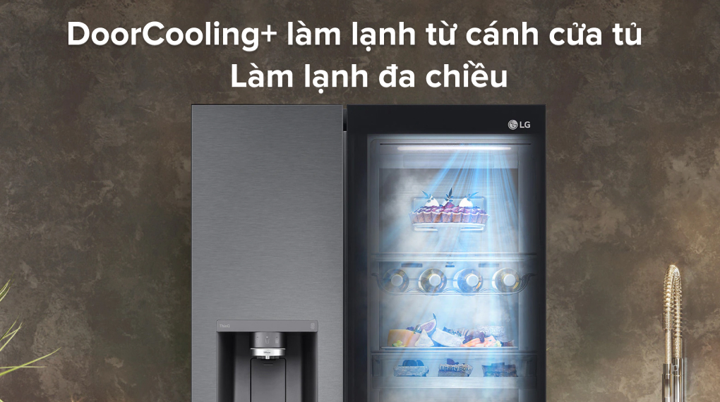 Tủ lạnh LG Inverter 635 Lít GR-X257MC - Công nghệ làm lạnh