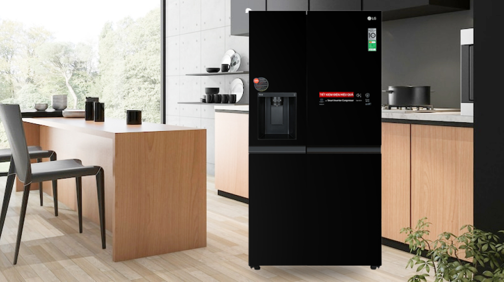 Tủ lạnh LG Inverter 635 Lít GR-D257WB - Thiết kế