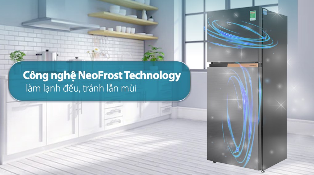 Tủ lạnh Beko Inverter 189 lít RDNT201I50VK - Công nghệ làm lạnh