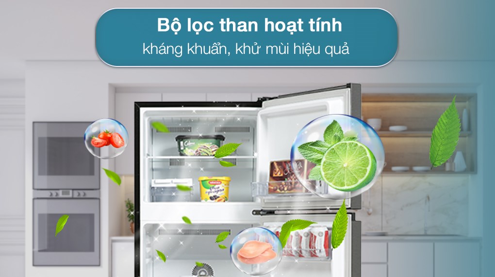 Tủ lạnh Beko Inverter 189 lít RDNT201I50VK - Công nghệ kháng khuẩn, khử mùi