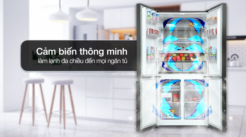 Tủ lạnh Beko Inverter 553 lít GNO51651GBVN - Công nghệ làm lạnh