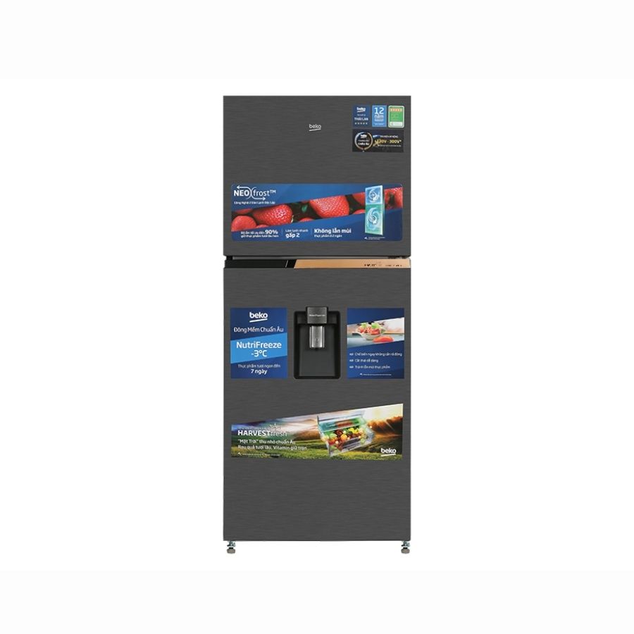 Tủ lạnh Beko Inverter 340 lít RDNT371I50VDHFSK