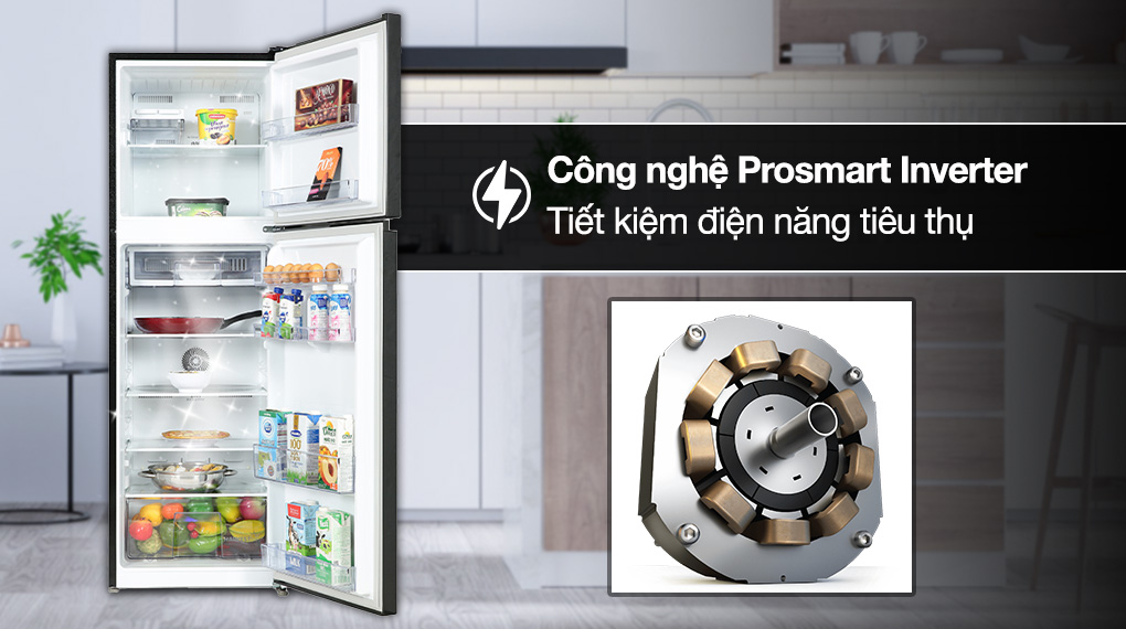 Tủ lạnh Beko Inverter 250 lít RDNT271I50VHFSU - Prosmart Inverter