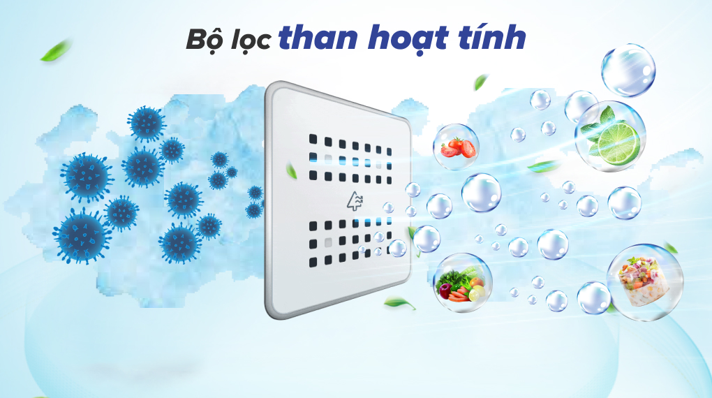 Tủ lạnh Beko Inverter 375 lít RDNT401E50VZDHFSU - Công nghệ kháng khuẩn khử mùi