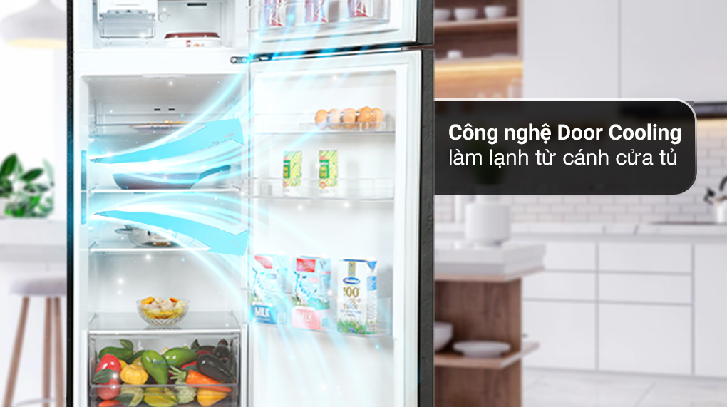 Tủ lạnh LG Inverter 335 lít GN-M332BL - Công nghệ Door Cooling