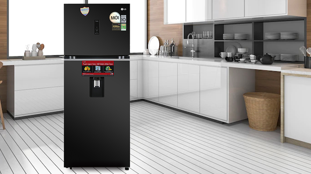 Tủ lạnh LG Inverter 394 lít GN-D392BLA - Thiết kế