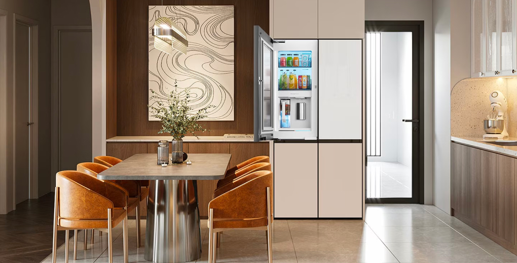 Tủ lạnh Samsung Inverter 648 lít Multi Door Bespoke RF59CB66F8S/SV - Thiết kế