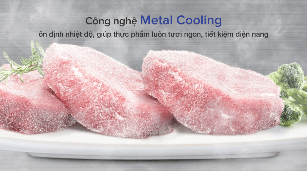 Tủ lạnh Samsung RZ32T744535/SV - Công nghệ Metal Cooling