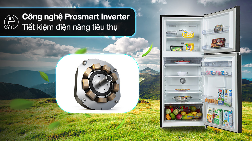 Tủ lạnh Beko Inverter 340 lít RDNT371E50VZDHFSU - Prosmart Inverter