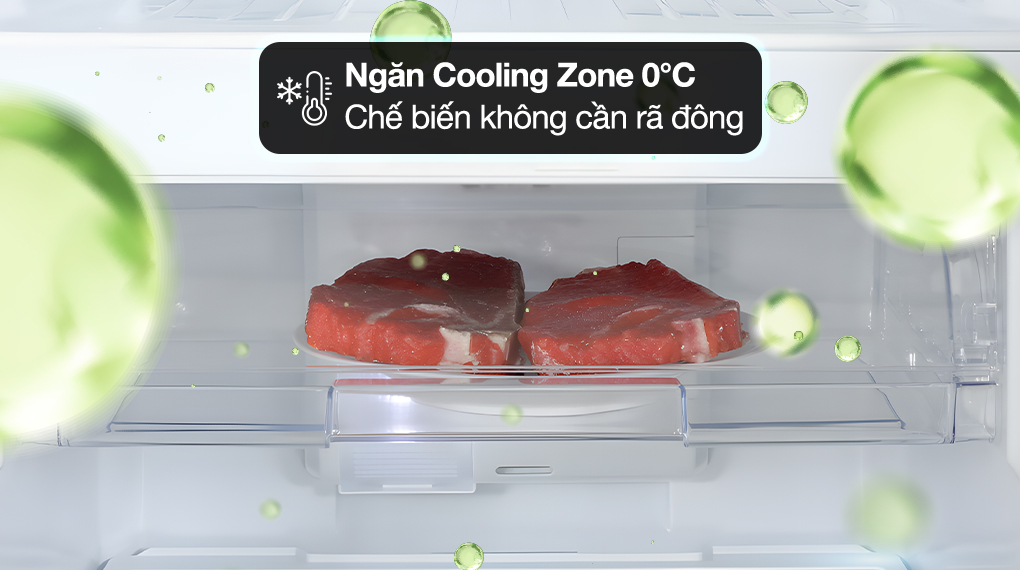 Tủ lạnh Toshiba Inverter 180 lít GR-RT234WE-PMV(52) - Ngăn Cooling Zone
