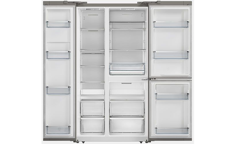 Tủ lạnh 3 cánh T Door Kaff KF-BCD580W - Hàng chính hãng - hình 2
