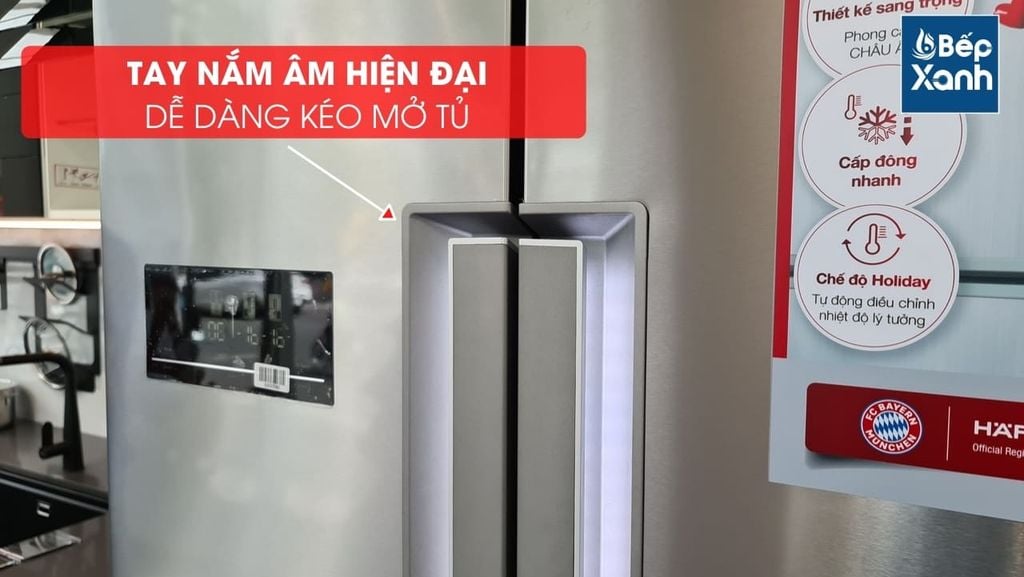 Tủ lạnh 4 Cánh Hafele HF-SBSIB 539.16.230 - hình 4