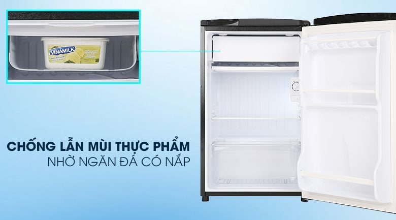 Tủ lạnh Aqua 90 lít AQR-D99FA (BS) - hình 5