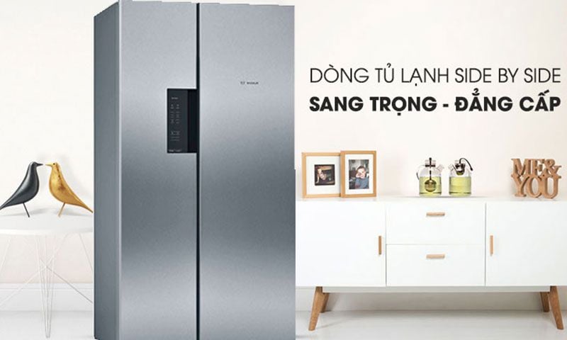 Tủ Lạnh Side By Side Bosch KAN92VI35O - hình 1