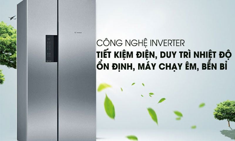 Tủ Lạnh Side By Side Bosch KAN92VI35O - hình 2