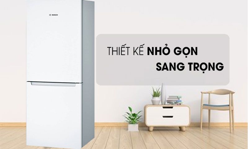 Tủ Lạnh Đơn 2 Cánh Bosch KGN33NW20G - hình 1