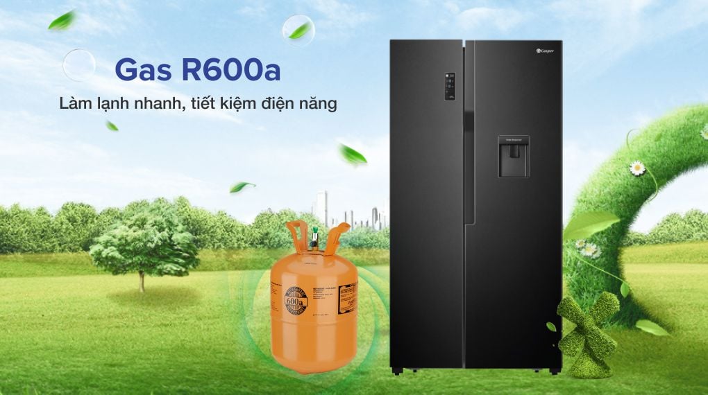 Tủ lạnh Casper Inverter 551 lít RS 575VBW - hình 5