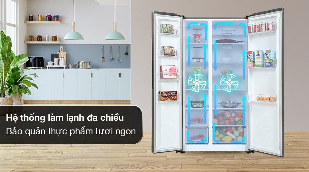 Tủ lạnh Casper Inverter 552 lít RS-570VT - hình 4