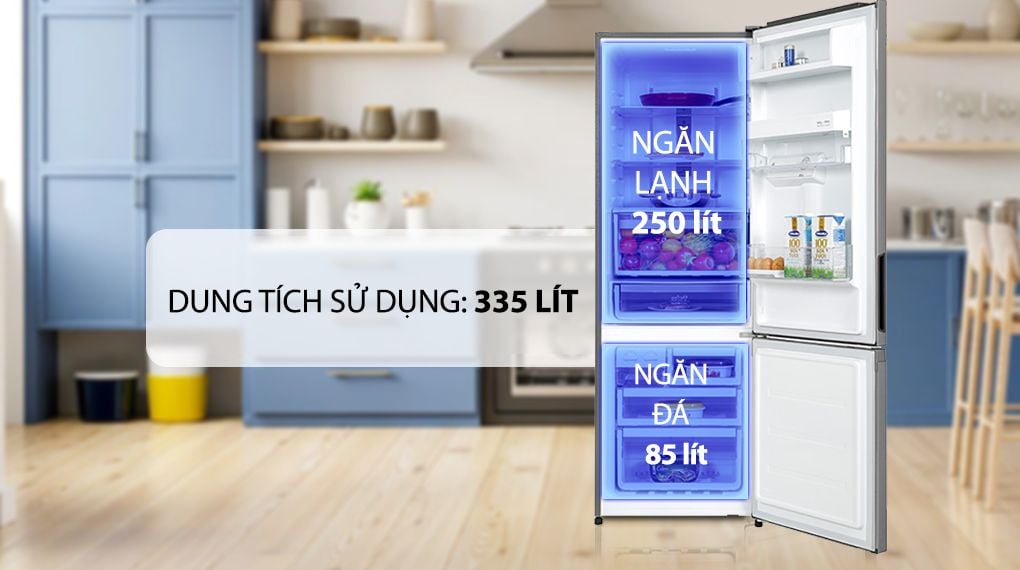 Tủ lạnh Electrolux EBB3742K-A - Inverter 335 lít - hình 2