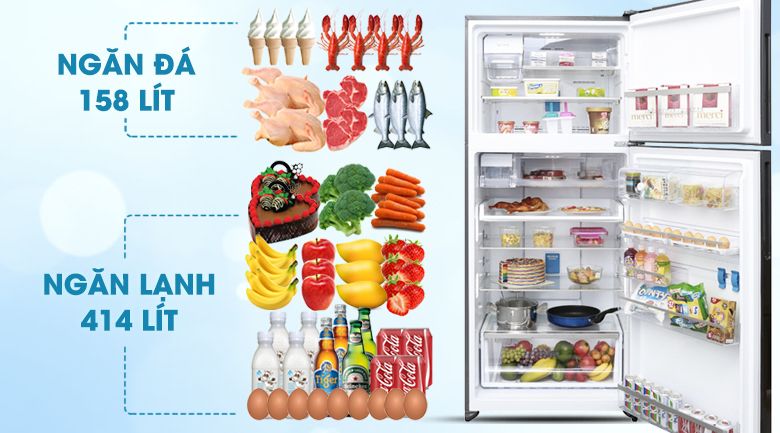Tủ Lạnh Electrolux ETE5722BA - hình 3