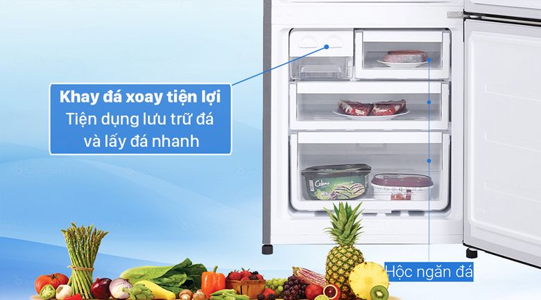 Tủ lạnh Electrolux Inverter 308 lít EBB3442K-H - hình 5