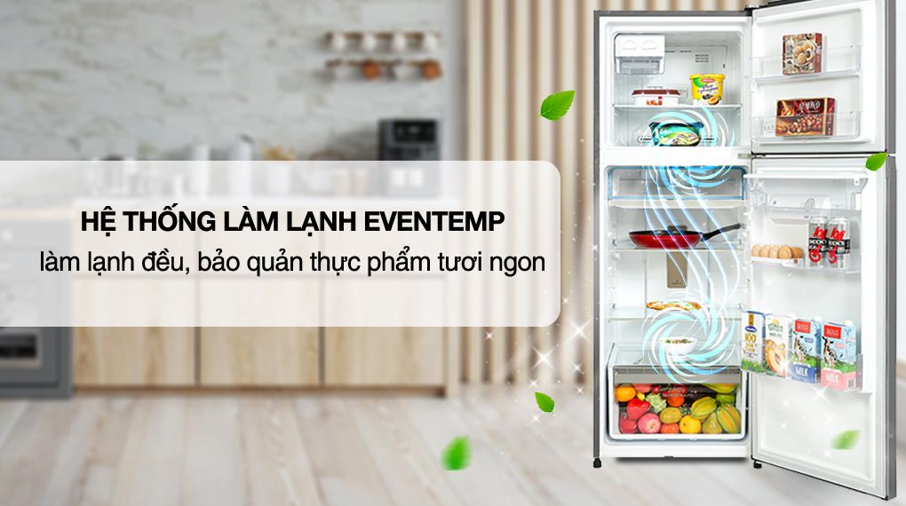 Tủ lạnh Electrolux Inverter 312 Lít ETB3440K-A - hình 4