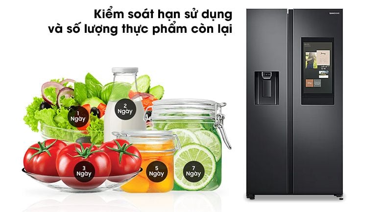 Tủ lạnh Family Hub Samsung Inverter 616 lít RS64T5F01B4/SV - hình 3