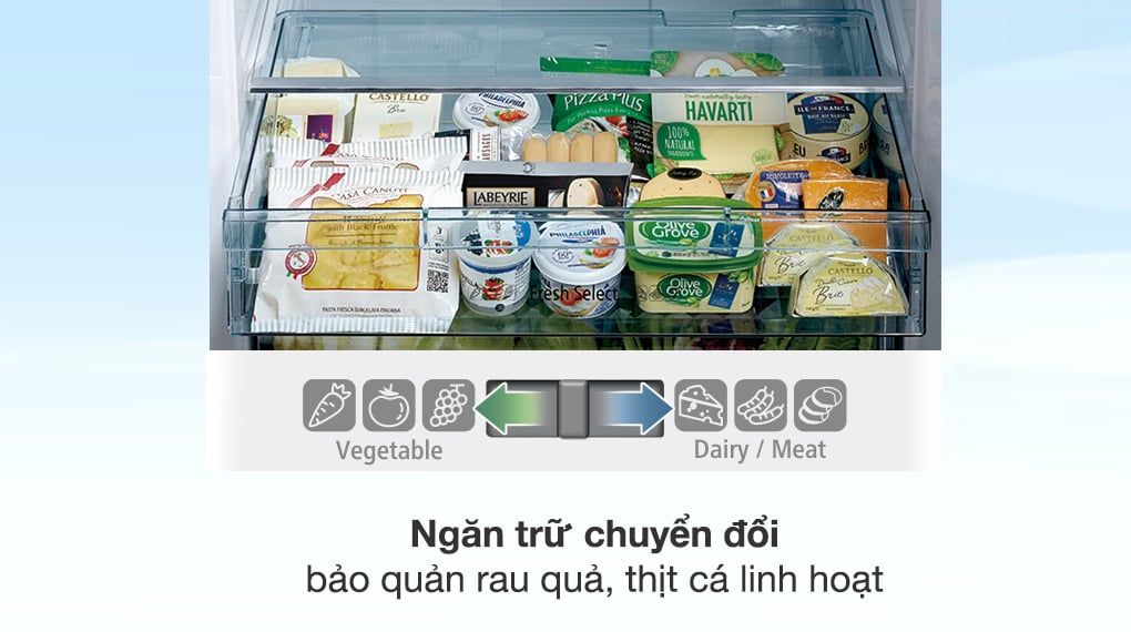 Tủ lạnh Hitachi Inverter 450 lít R-FG560PGV8X GBK - hình 4