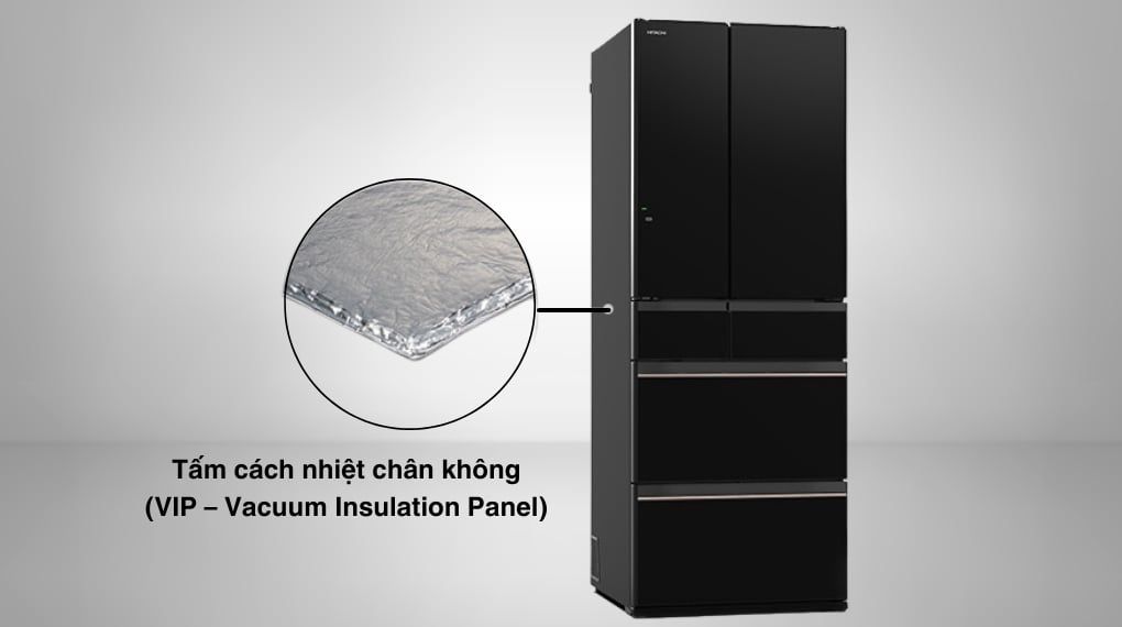 Tủ lạnh Hitachi Inverter 617 lít Multi Door R-HW620RV XK - hình 4