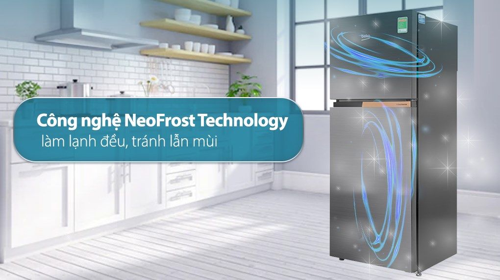 Tủ lạnh Inverter 189 lít Beko RDNT201I50VK - hình 5