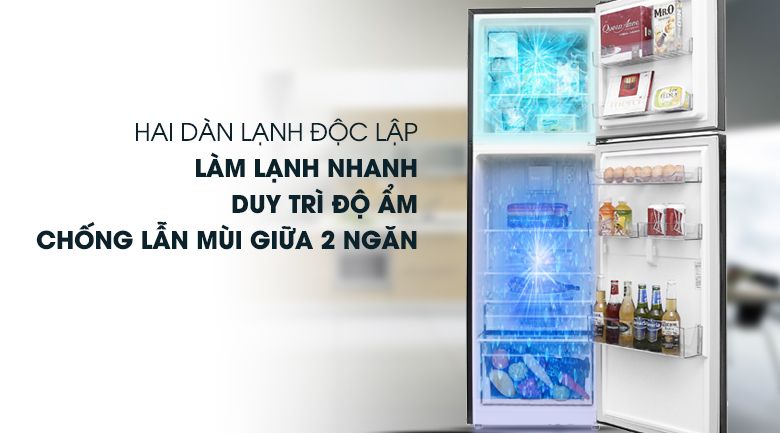 Tủ lạnh Inverter 230 lít Beko RDNT251I50VWB - hình 4