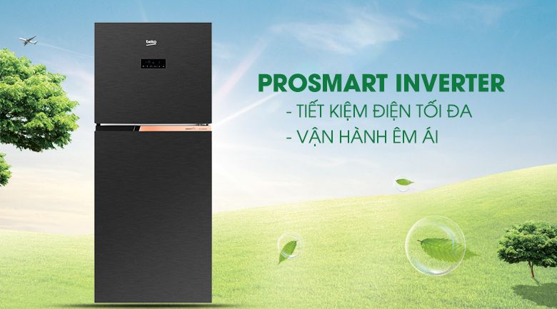 Tủ lạnh Inverter 340 lít Beko RDNT371E50VZK - hình 5