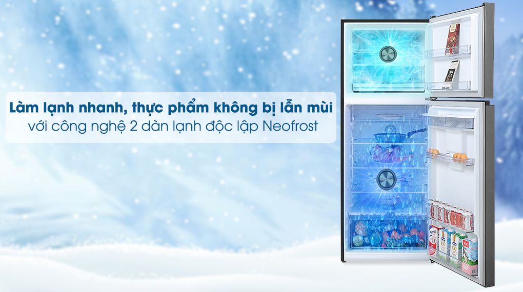 Tủ lạnh Inverter 375 lít Beko RDNT401E50VZDK - hình 1