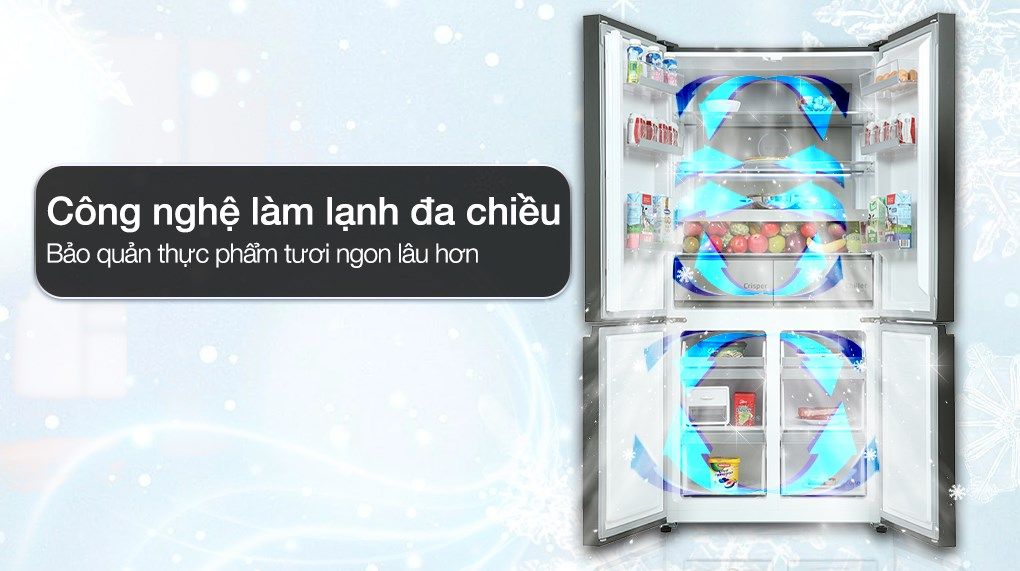 Tủ lạnh Inverter 622 lít Beko GNO62251GBVN - hình 5