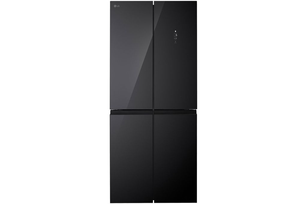 Tủ lạnh LG French Door mặt gương màu đen 400L F40BG - hình 1