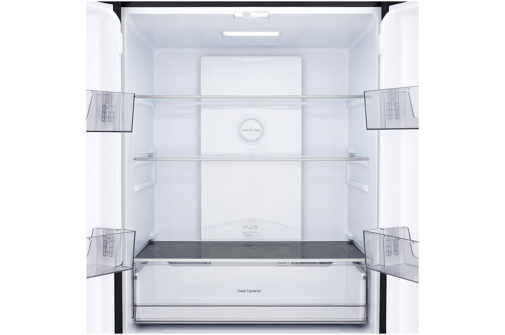 Tủ lạnh LG French Door mặt gương màu đen 400L F40BG - hình 3