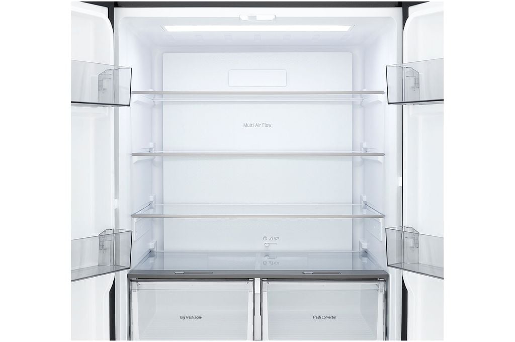 Tủ lạnh LG French Door mặt gương màu đen 502L F50BG - hình 3
