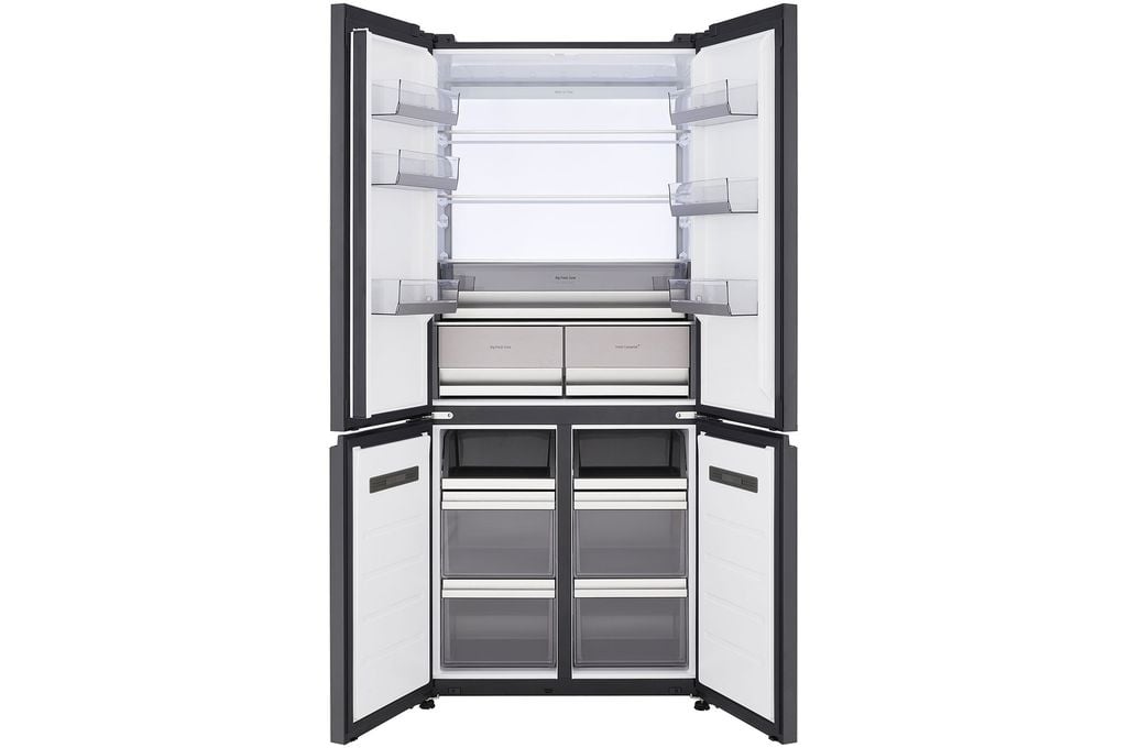 Tủ lạnh LG French Door âm tường<br> màu be 510L F51EG - hình 2