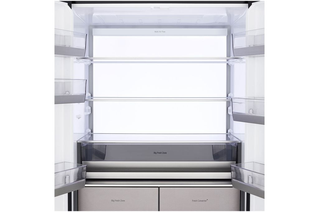 Tủ lạnh LG French Door âm tường<br> màu be 510L F51EG - hình 3