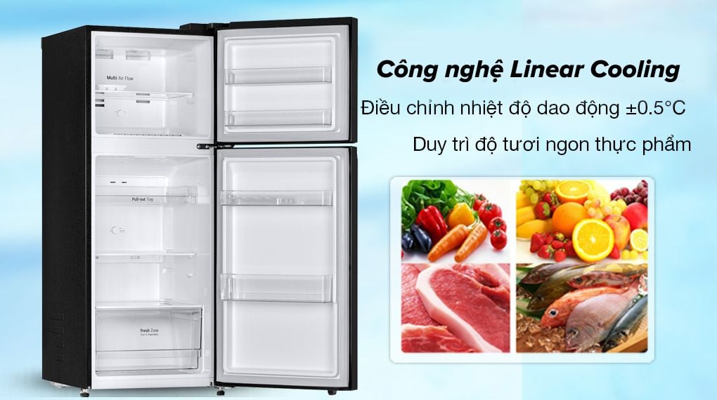 Tủ lạnh LG Inverter 217 Lít GV-B212WB - hình 4