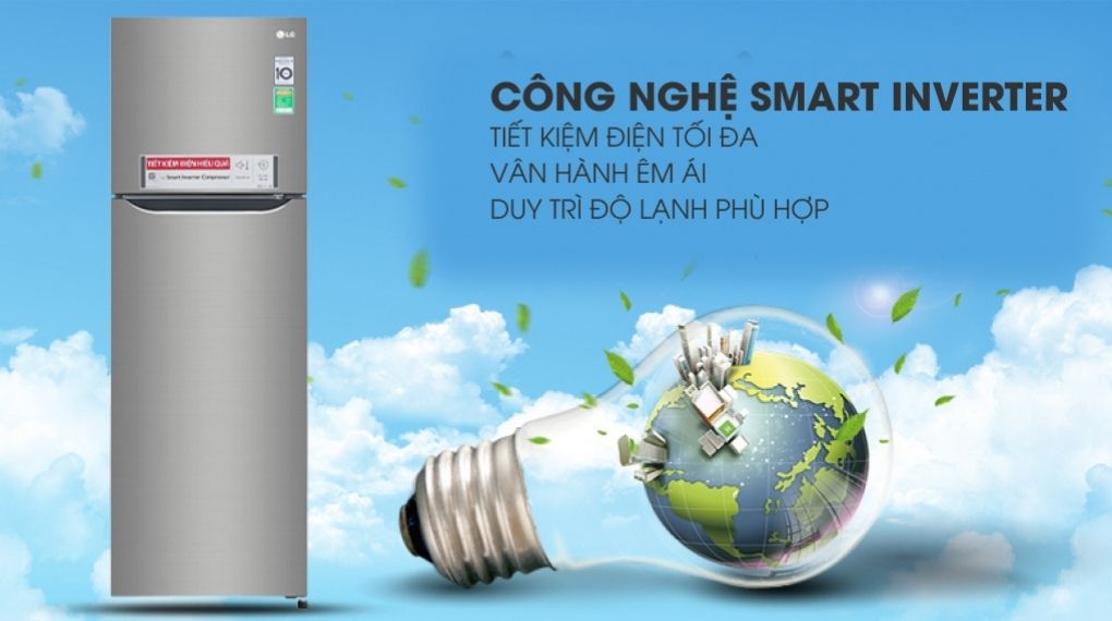 Tủ lạnh LG Inverter 255 lít GN-M255PS - hình 3