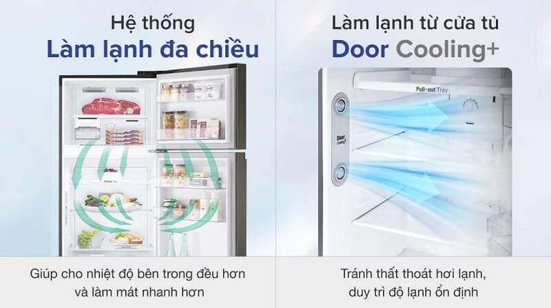 Tủ Lạnh LG Inverter 266 Lít GV-B262PS - hình 3