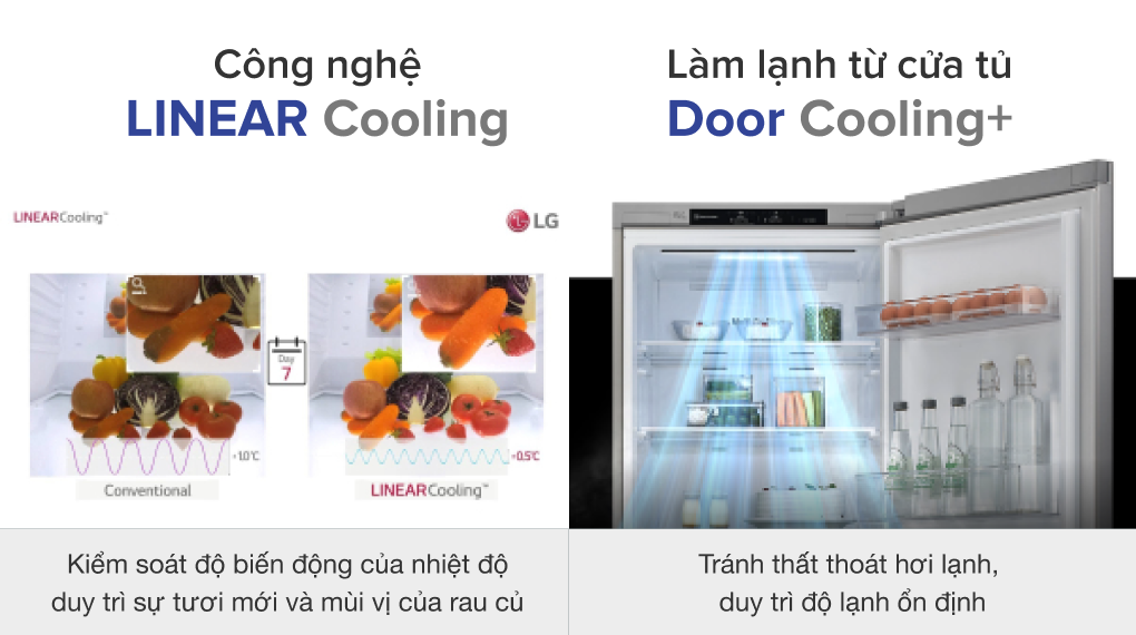 Tủ lạnh LG Inverter 305 lít GR-D305PS - hình 3