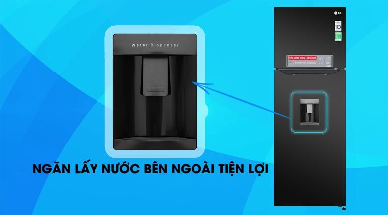 Tủ lạnh LG Inverter 315 lít GN-D315BL - hình 2