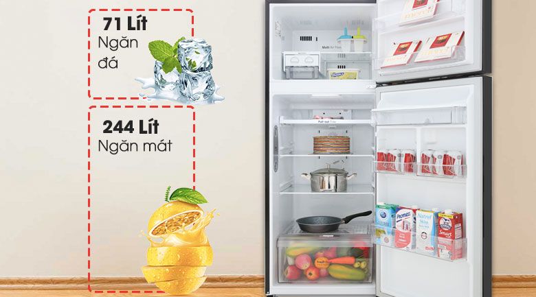 Tủ lạnh LG Inverter 315 lít GN-D315BL - hình 3