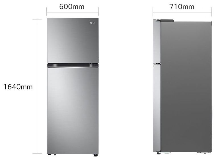 Tủ lạnh LG Inverter 315 Lít GN-M312PS - hình 1