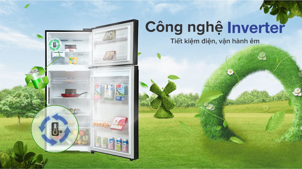 Tủ Lạnh LG Inverter 374 Lít GN-D372BL - hình 4