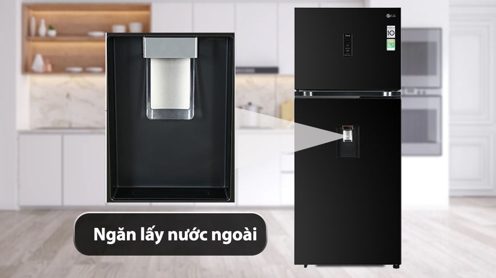 Tủ lạnh LG Inverter 374 lít GN-D372BLA - hình 2