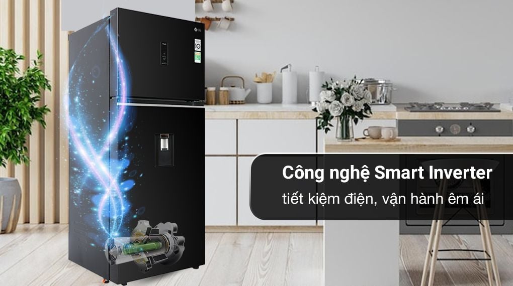 Tủ lạnh LG Inverter 374 lít GN-D372BLA - hình 4