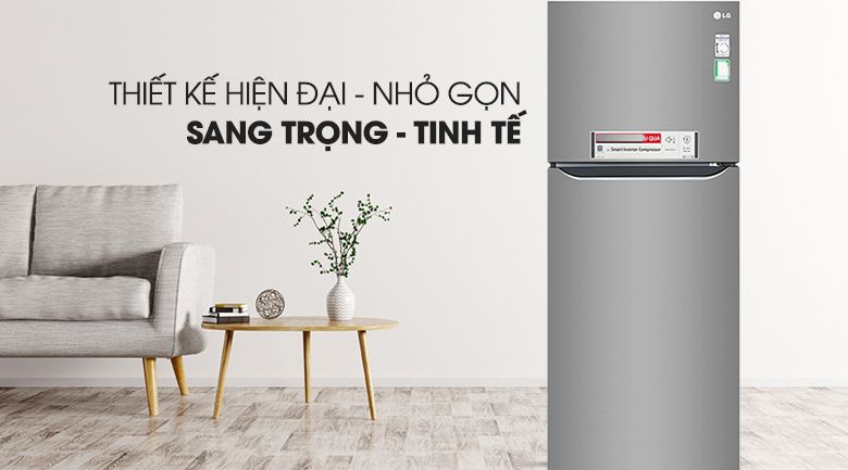 Tủ lạnh LG Inverter 393 lít GN-M422PS - hình 1